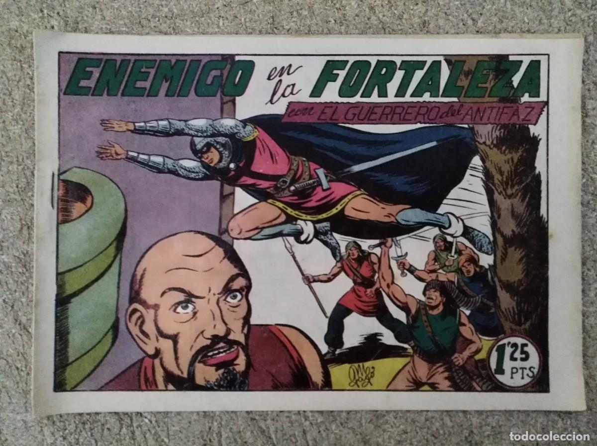 Tebeos: El Guerrero del Antifaz 115.Enemigo en la Fortaleza.Valenciana