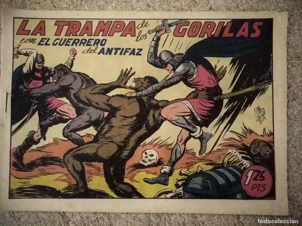 Tebeos: El Guerrero del Antifaz 112.La Trampa de los Gorilas.Valenciana