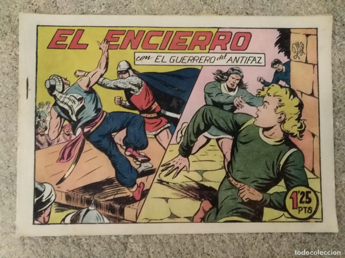 Tebeos: El Guerrero del Antifaz 140.El Encierro.Valenciana