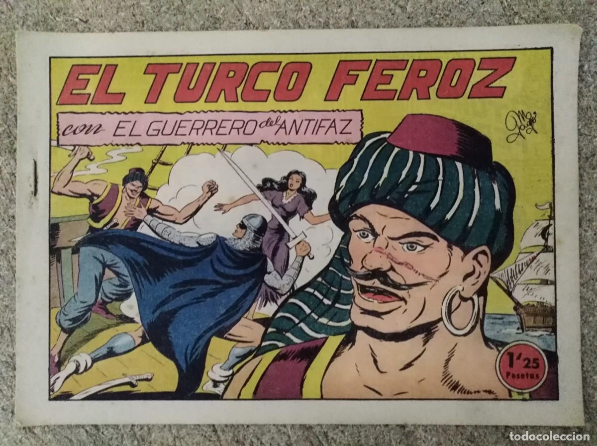 Tebeos: El Guerrero del Antifaz 135.El Turco Feroz.Valenciana