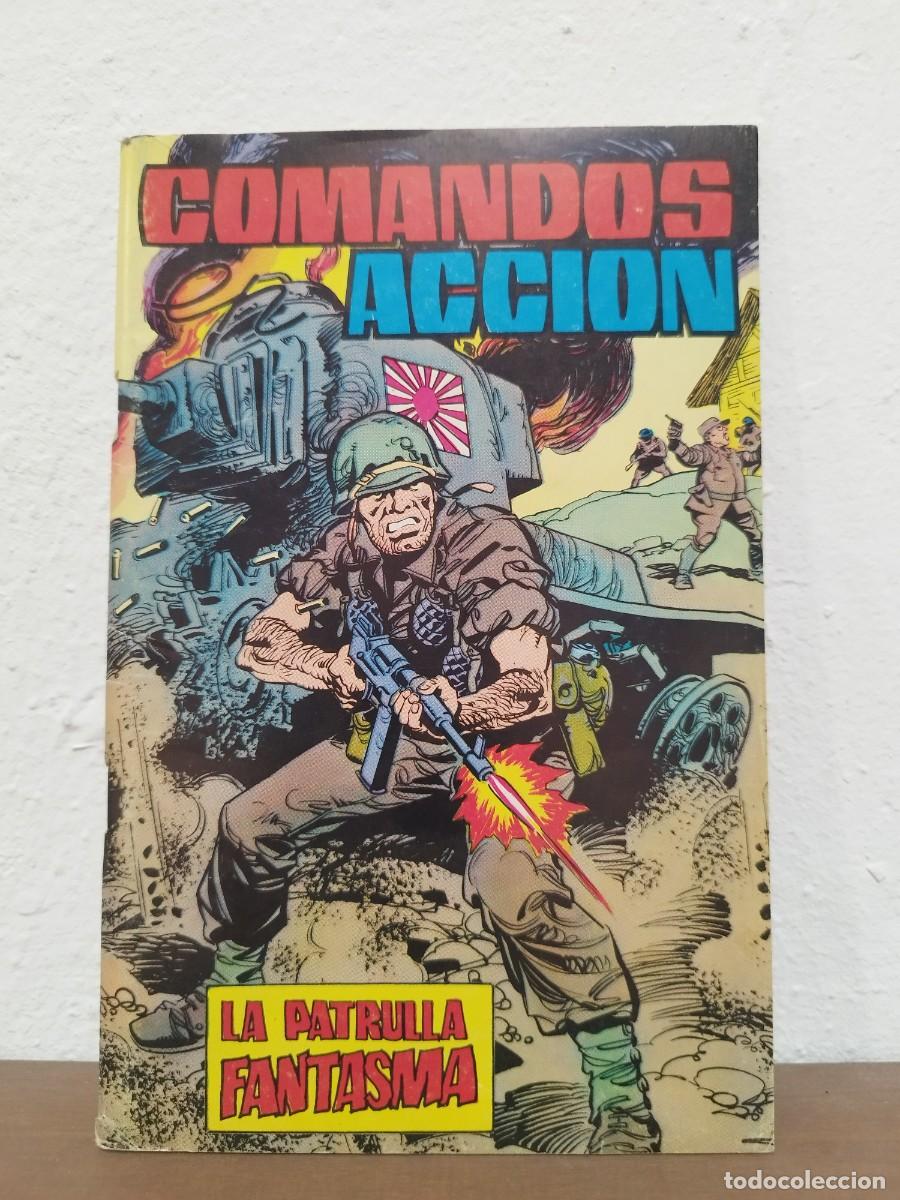 Tebeos: C&Oacute;MIC COMANDOS EN ACCI&Oacute;N N&ordm; 1: LA PATRULLA FANTASMA - EDITORIAL VALENCIANA (1979)