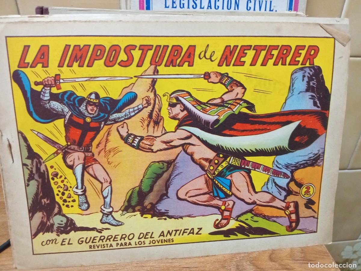 Tebeos: EL GUERRERO DEL ANTIFAZ - N&ordm; 555 - ORIGINAL - EDITORIAL VALENCIANA
