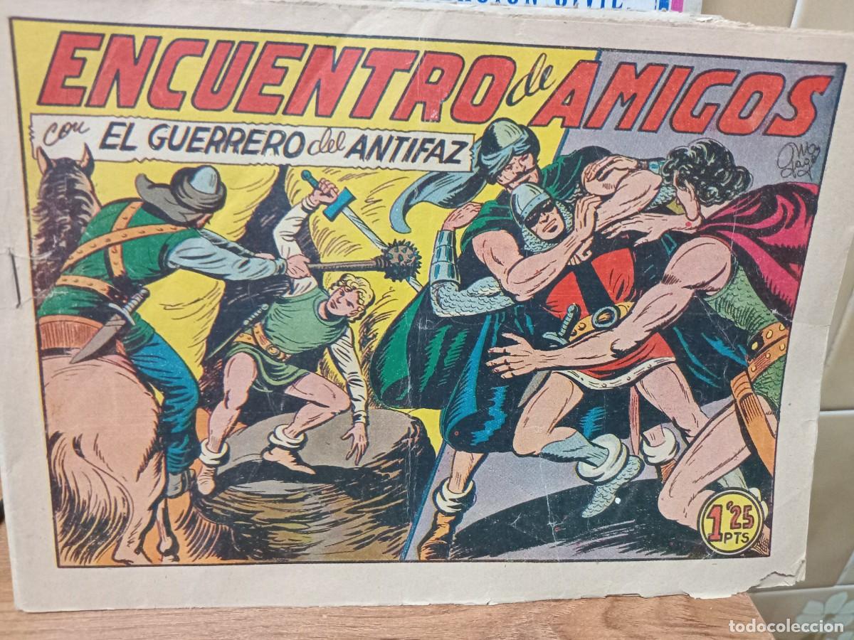 Tebeos: EL GUERRERO DEL ANTIFAZ - N&ordm; 205 - ORIGINAL - EDITORIAL VALENCIANA