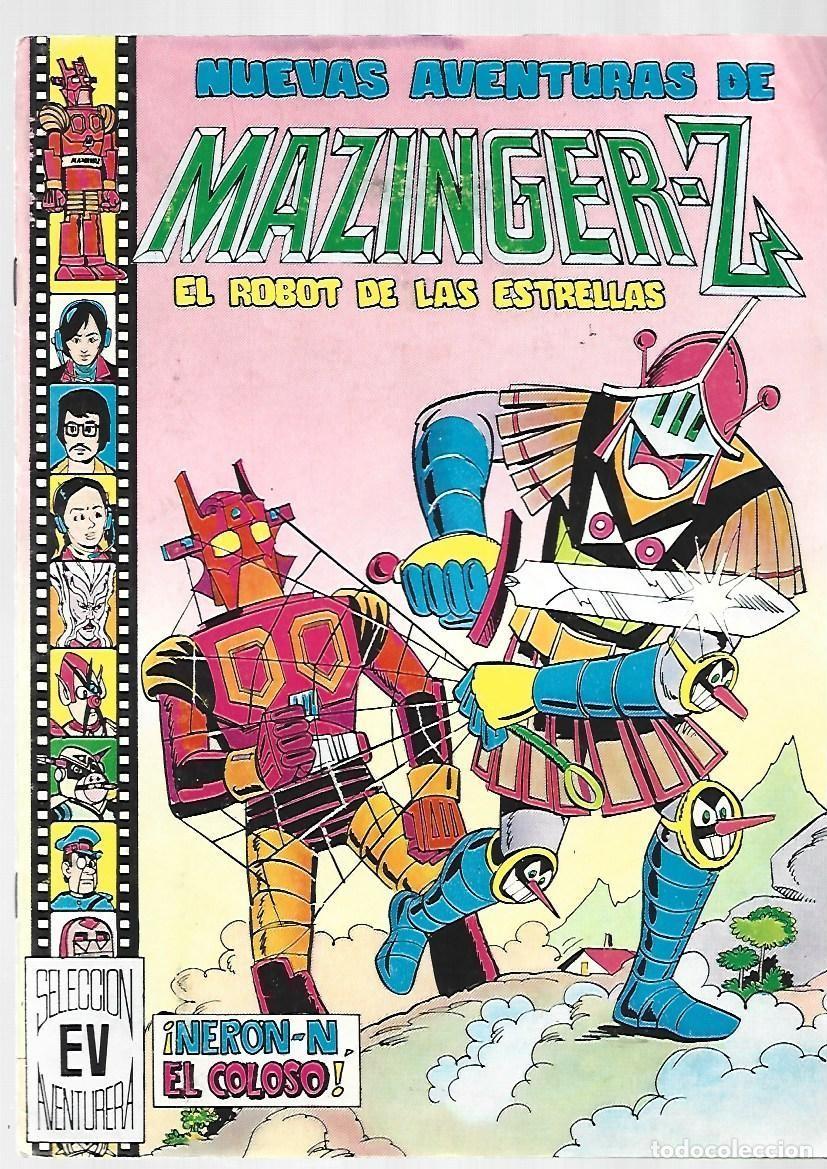 Tebeos: Nuevas aventuras de Mazinger Z, el robot de las estrellas, 2: Neron-N el coloso, 1978, Valenciana