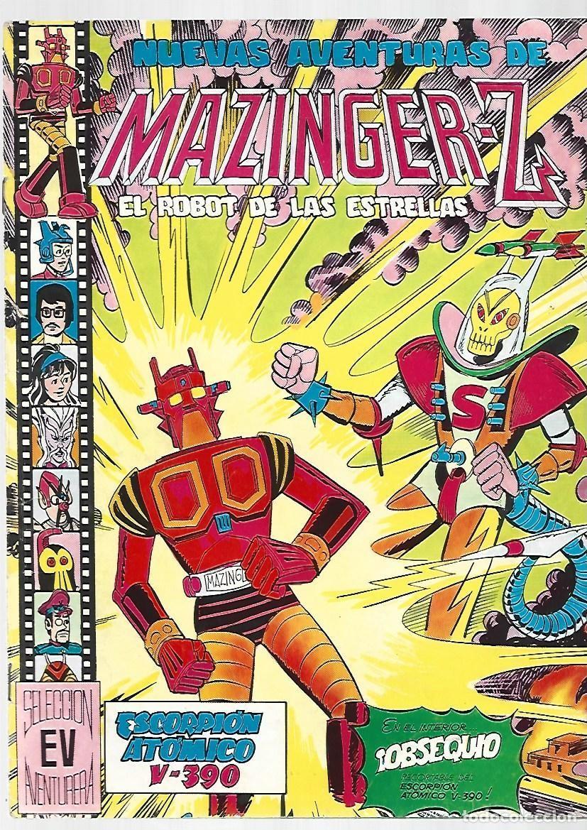 Tebeos: Nuevas aventuras de Mazinger Z, el robot de las estrellas, 7:, Escorpi&oacute;n At&oacute;mico V-390, 1978, Valenc