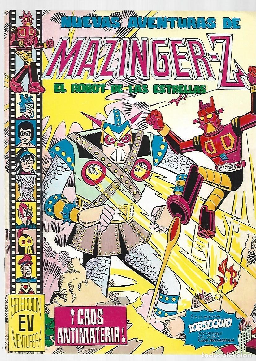 Tebeos: Nuevas aventuras de Mazinger Z, el robot de las estrellas, 14: caos antimateria, 1979, Valenciana