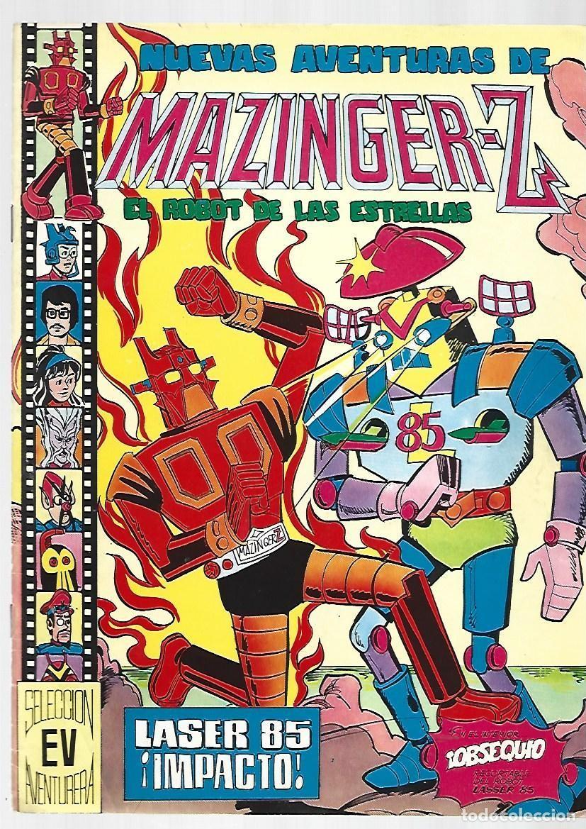 Tebeos: Nuevas aventuras de Mazinger-Z, el robot de las estrellas, 16: Laser 85, impacto, 1979, Valenciana