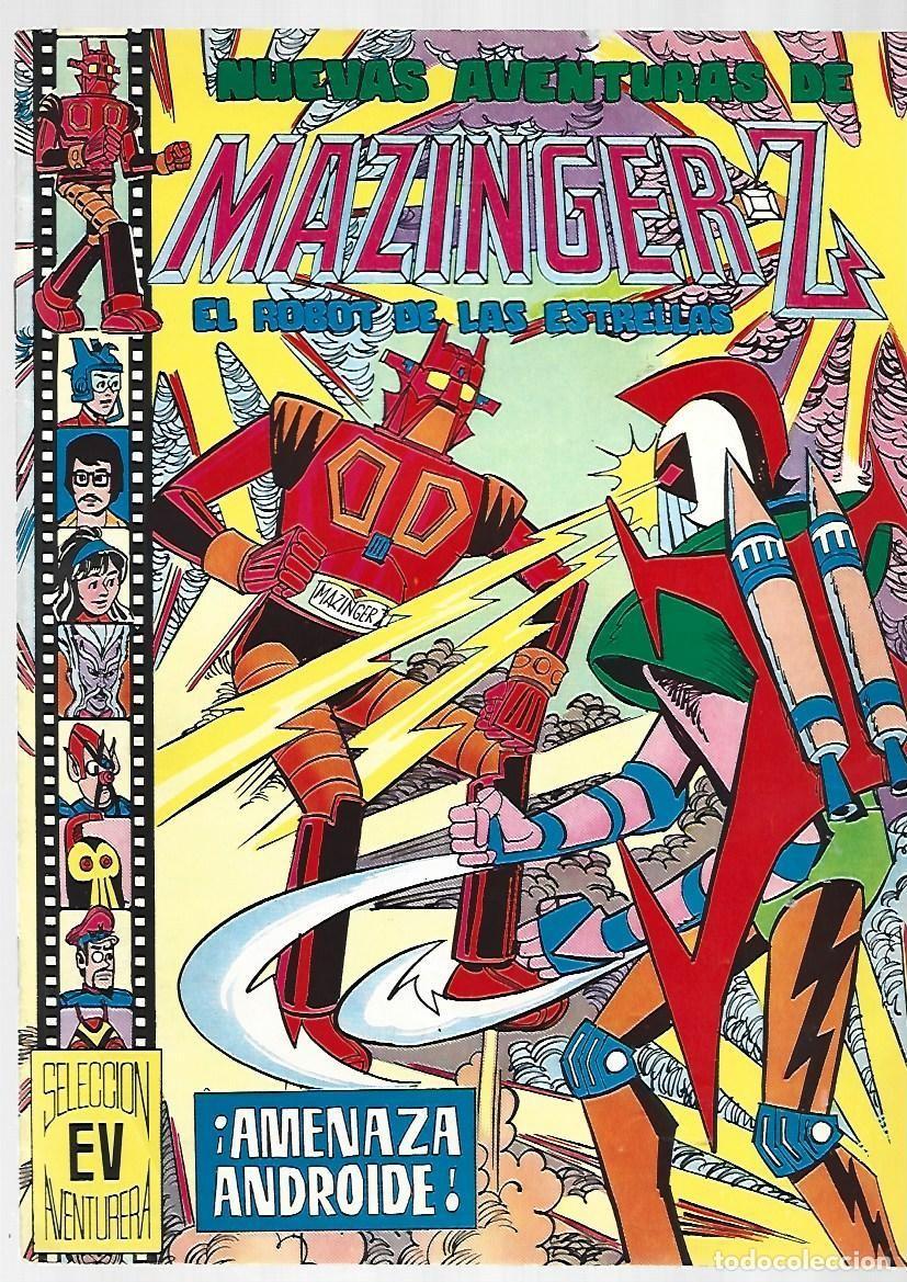 Tebeos: Nuevas aventuras de Mazinger-Z, el robot de las estrellas, 18: amenaza androide, 1979, Valenciana