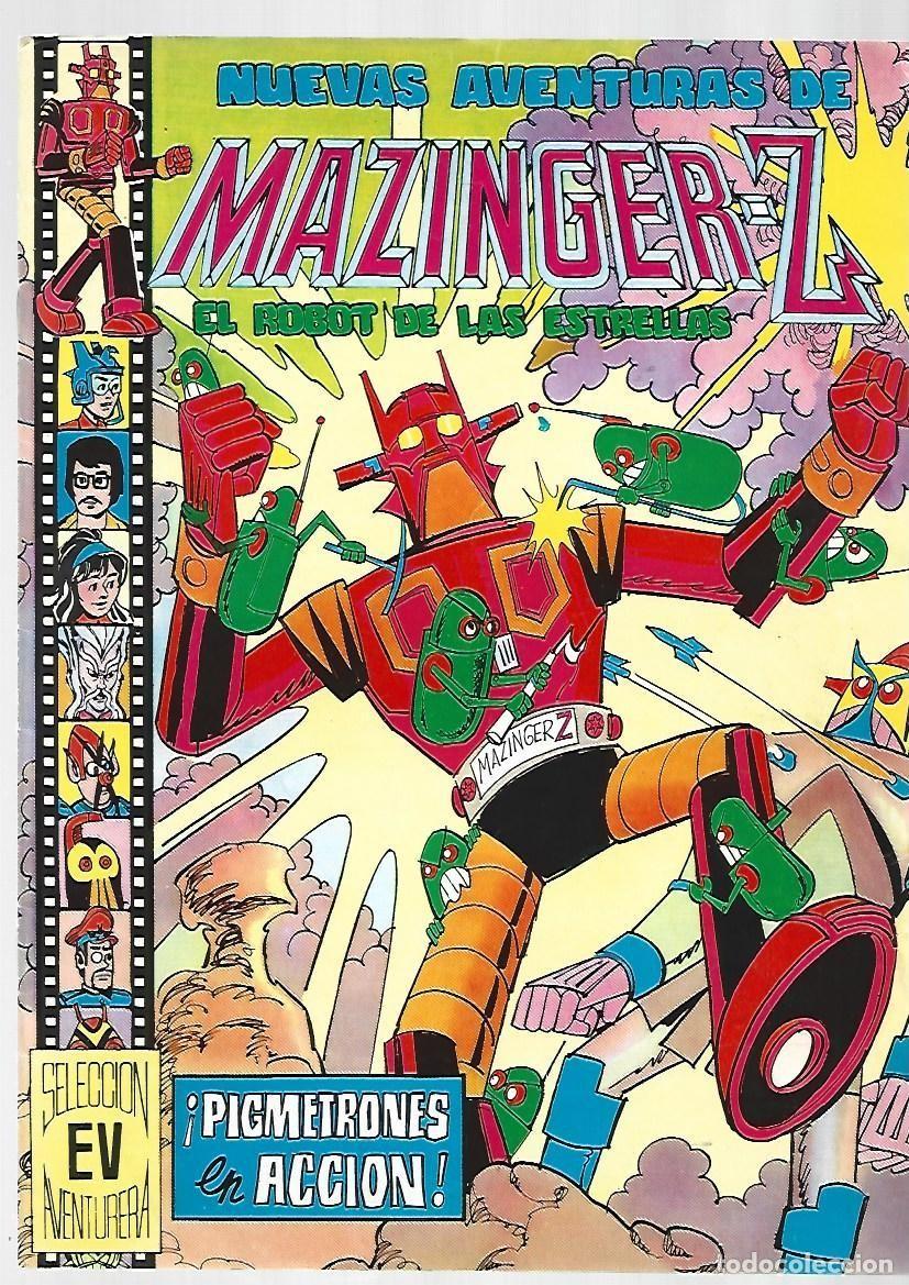 Tebeos: Nuevas aventuras de Mazinger Z, el robot de las estrellas, 22: Pigmetrones en acci&oacute;n, 1979, Valencia