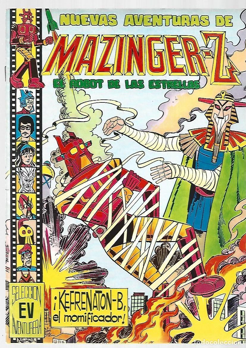 Tebeos: Nuevas aventuras de Mazinger-Z, el robot de las estrellas, 25: Kefrenaton-B, el momificador, 1979,