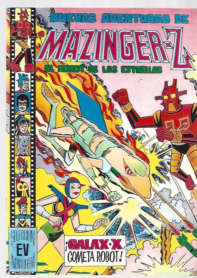 Tebeos: Nuevas aventuras de Mazinger-Z, el robot de las estrellas, 26: Galax-X, cometa robot, 1979, Valencia