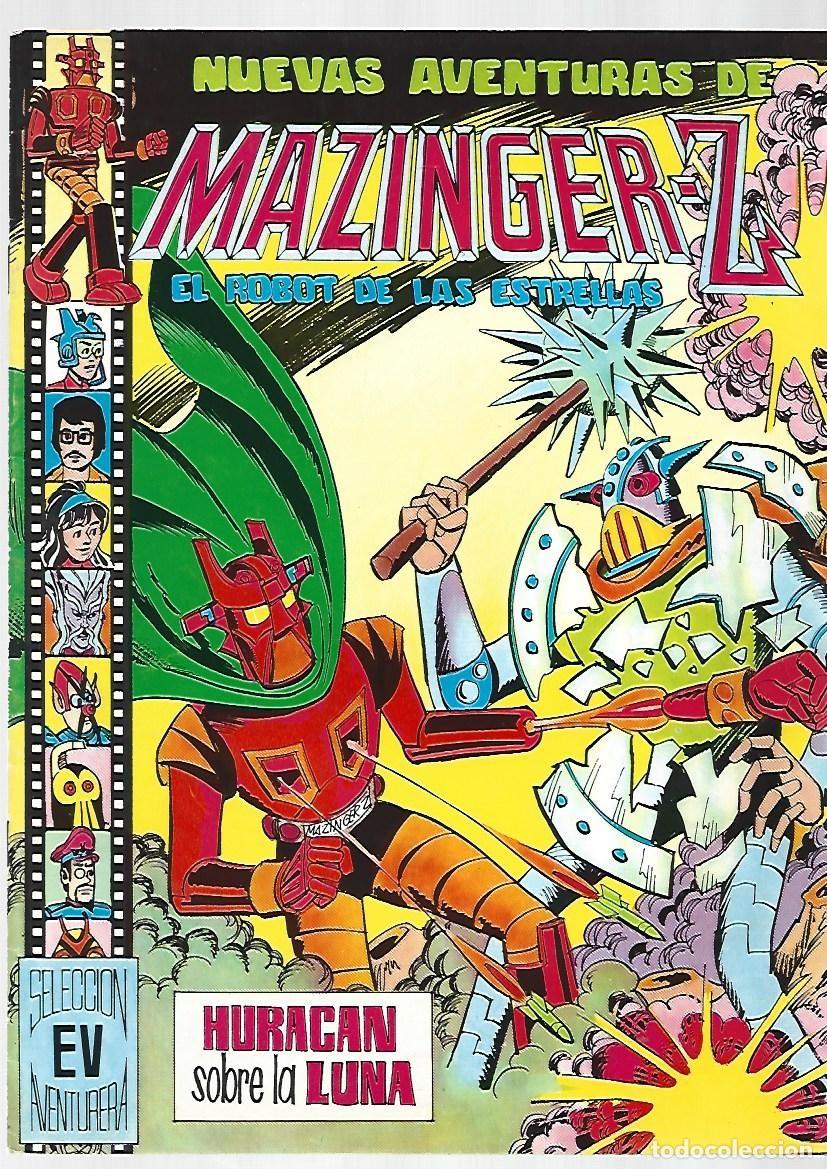 Tebeos: Nuevas aventuras de Mazinger-Z, el robot de las estrellas, 28: huracan sobre la Luna, 1979, Valencia