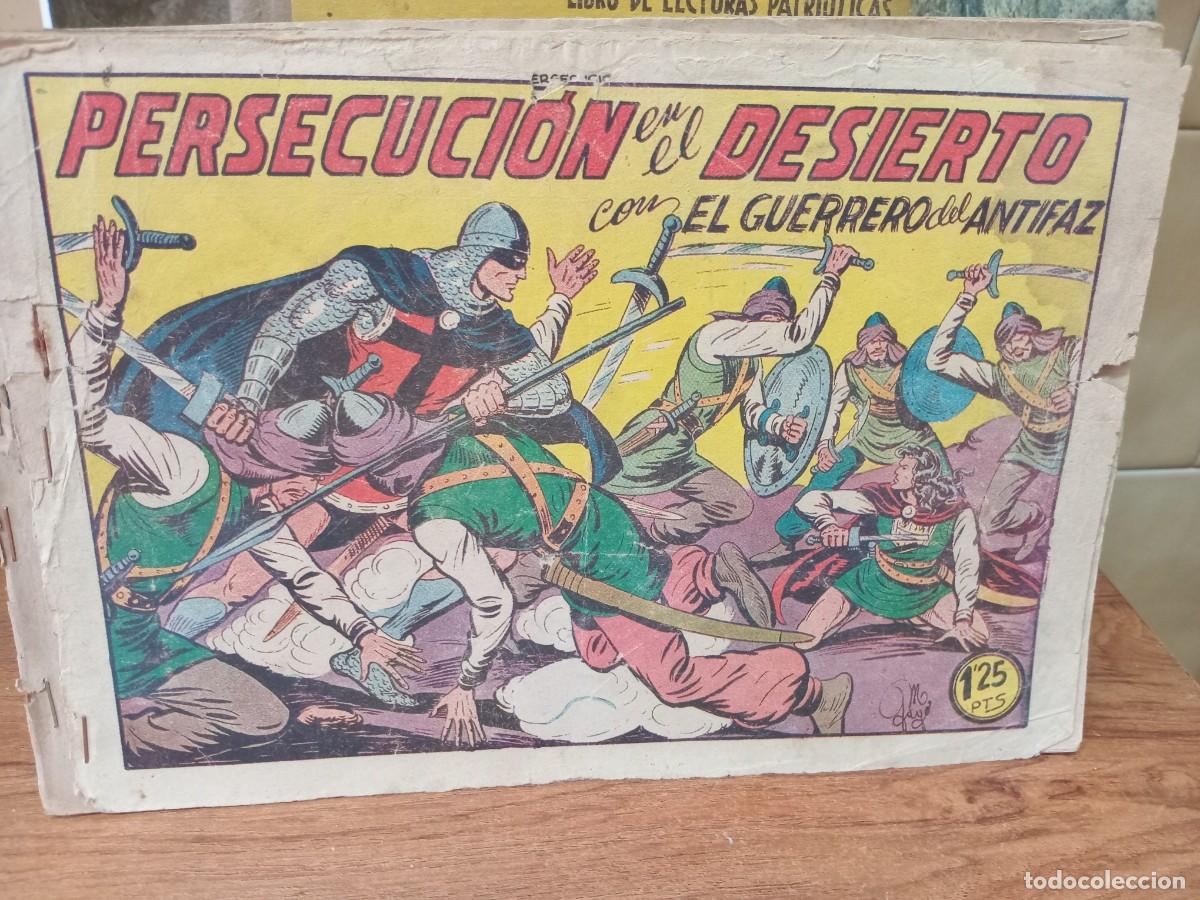 Tebeos: EL GUERRERO DEL ANTIFAZ - N&ordm; 201 - ORIGINAL - EDITORIAL VALENCIANA