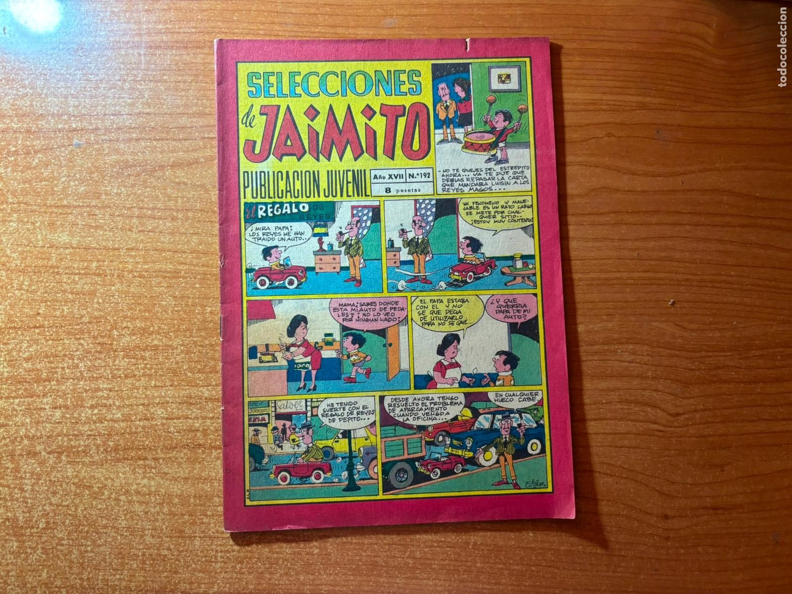 Tebeos: SELECCIONES JAIMITO N&ordm; 192 EDITORIAL VALENCIANA