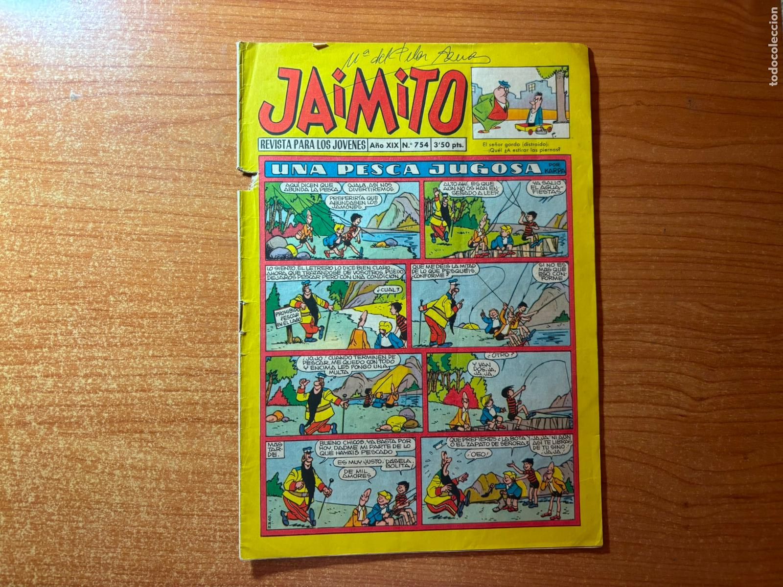 Tebeos: JAIMITO N&ordm; 754 EDITORIAL VALENCIANA