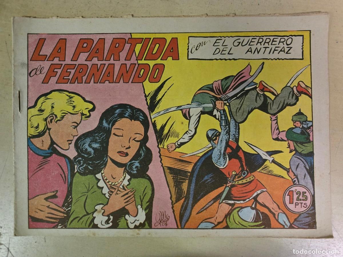 Tebeos: El Guerrero del Antifaz 155.La partida de Fernando.Valenciana