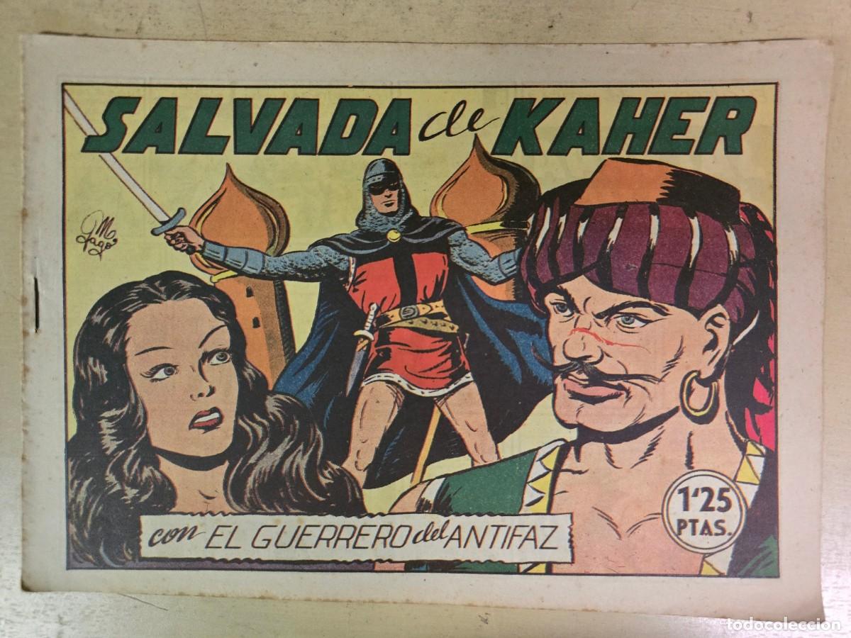 Tebeos: El Guerrero del Antifaz 146.Salvada de Kaher.Valenciana