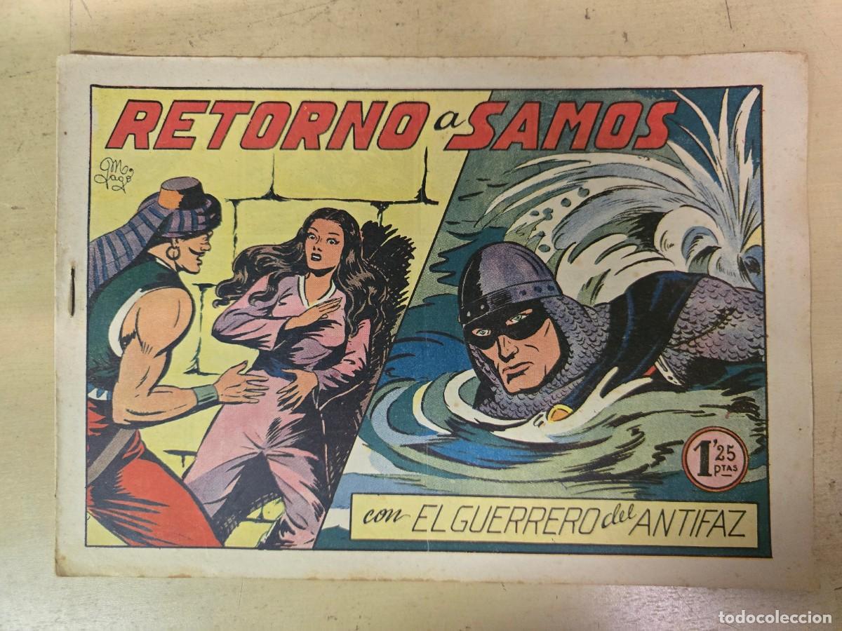 Tebeos: El Guerrero del Antifaz 145.Retorno a Samos.Valenciana
