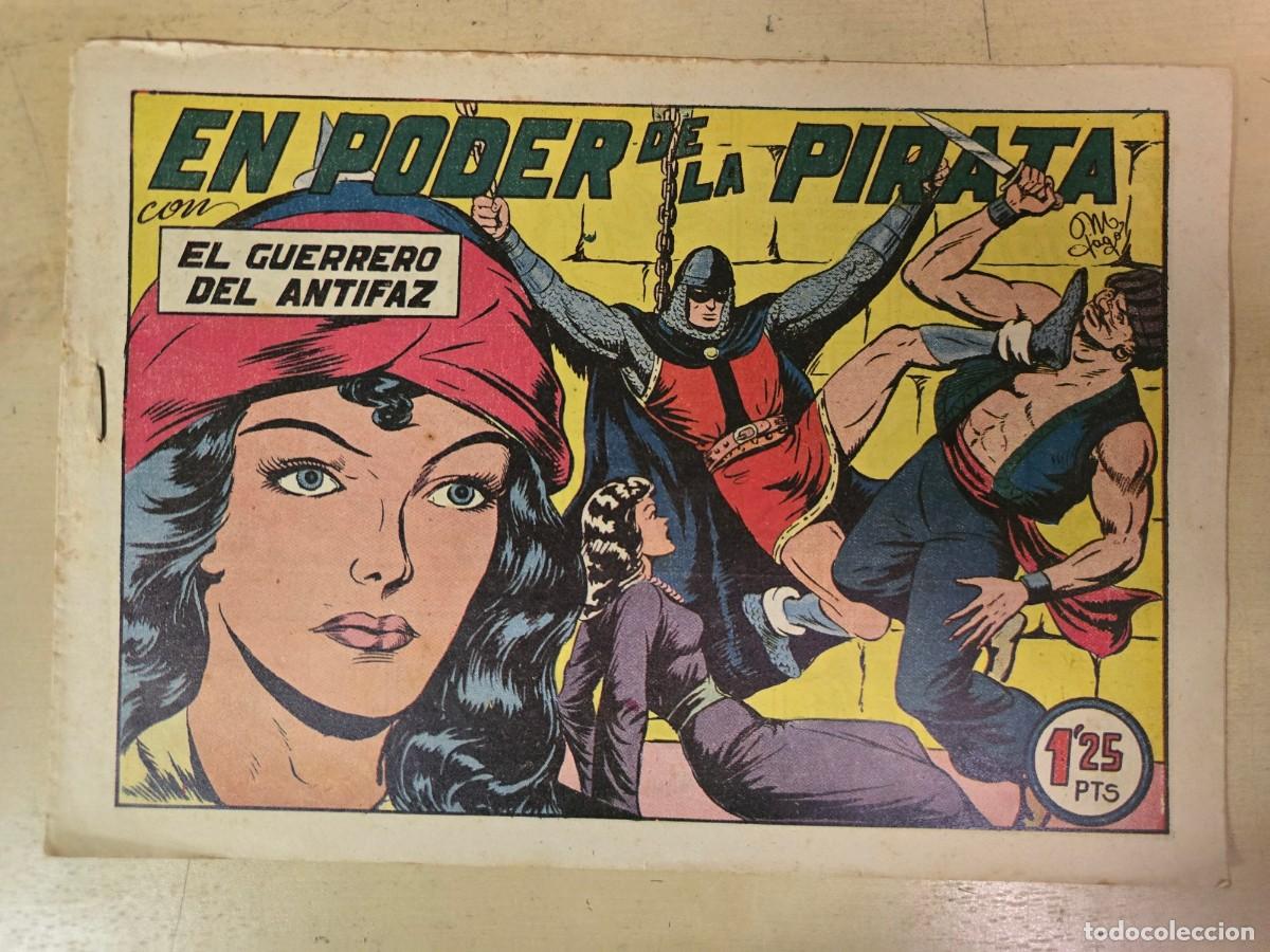 Tebeos: El Guerrero del Antifaz 142.En poder de la Pirata.Valenciana