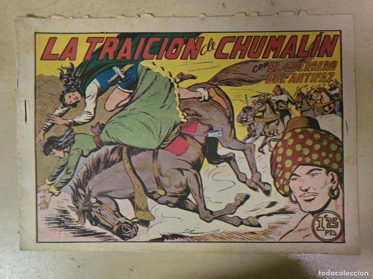 Tebeos: El Guerrero del Antifaz 200.La Traicion de Chumalin.Valenciana