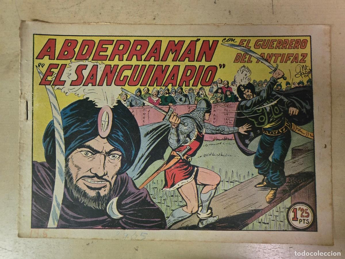 Tebeos: El Guerrero del Antifaz 195.Abderraman el Sanguinario.Valenciana