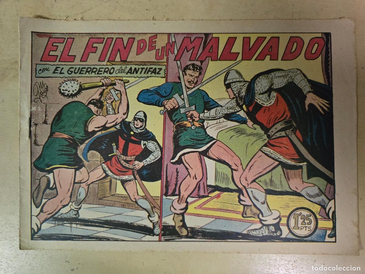 Tebeos: El Guerrero del Antifaz 189.El fin de un Malvado.Valenciana