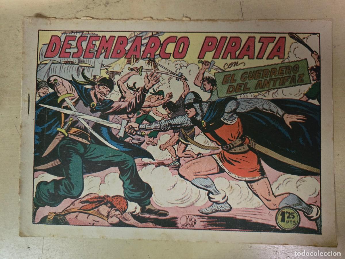 Tebeos: El Guerrero del Antifaz 188.Desembarco Pirata.Valenciana