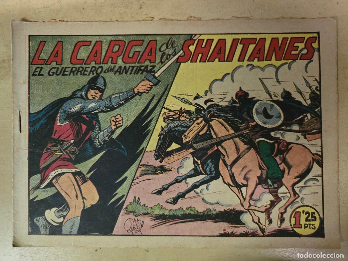 Tebeos: El Guerrero del Antifaz 166.La Carga de los Shaitanes.Valenciana