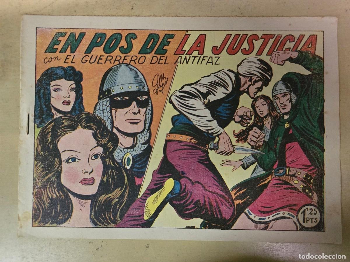 Tebeos: El Guerrero del Antifaz 250.En pos de la Justicia.Valenciana