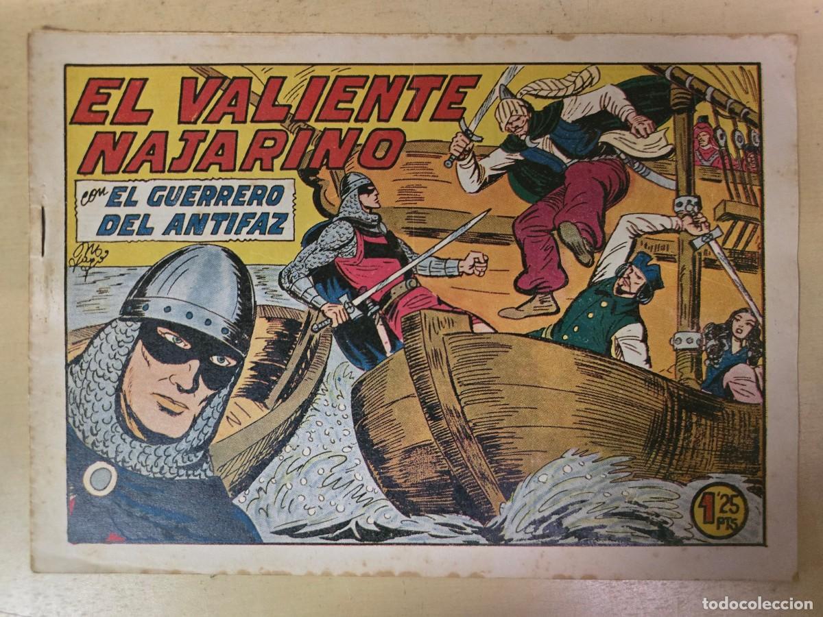 Tebeos: El Guerrero del Antifaz 245.El Valiente Najarino.Valenciana