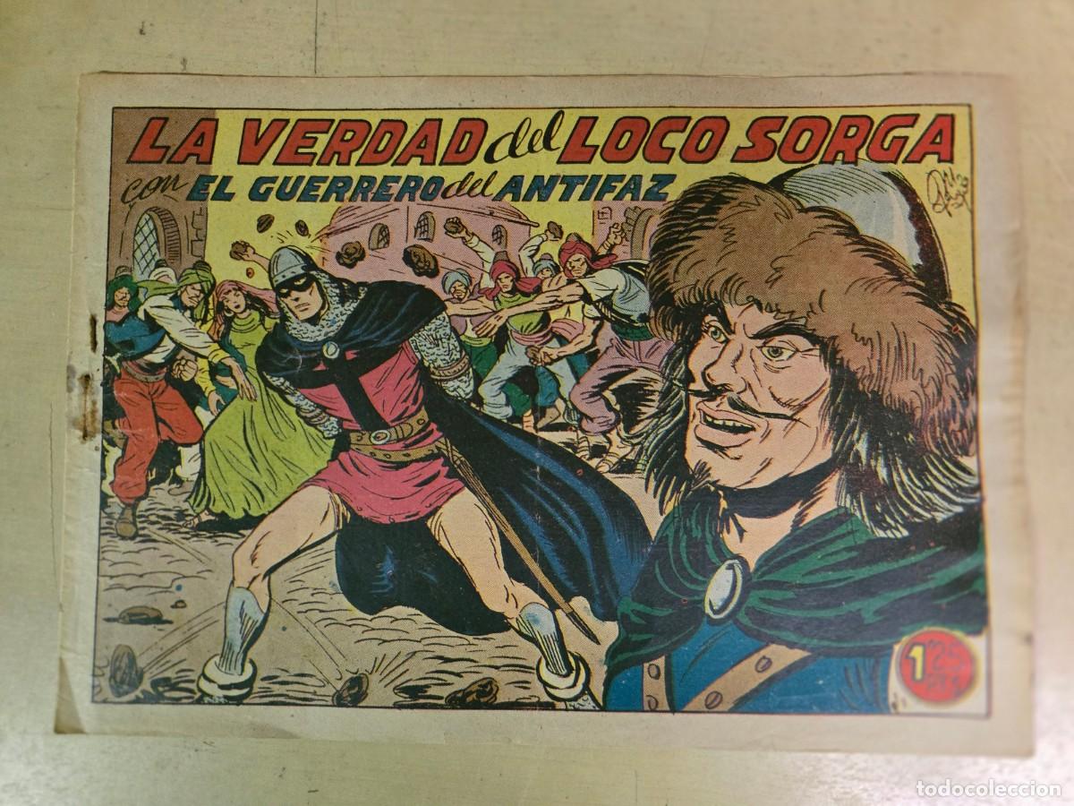 Tebeos: El Guerrero del Antifaz 270.La Verdad del Loco Sorga.Valenciana