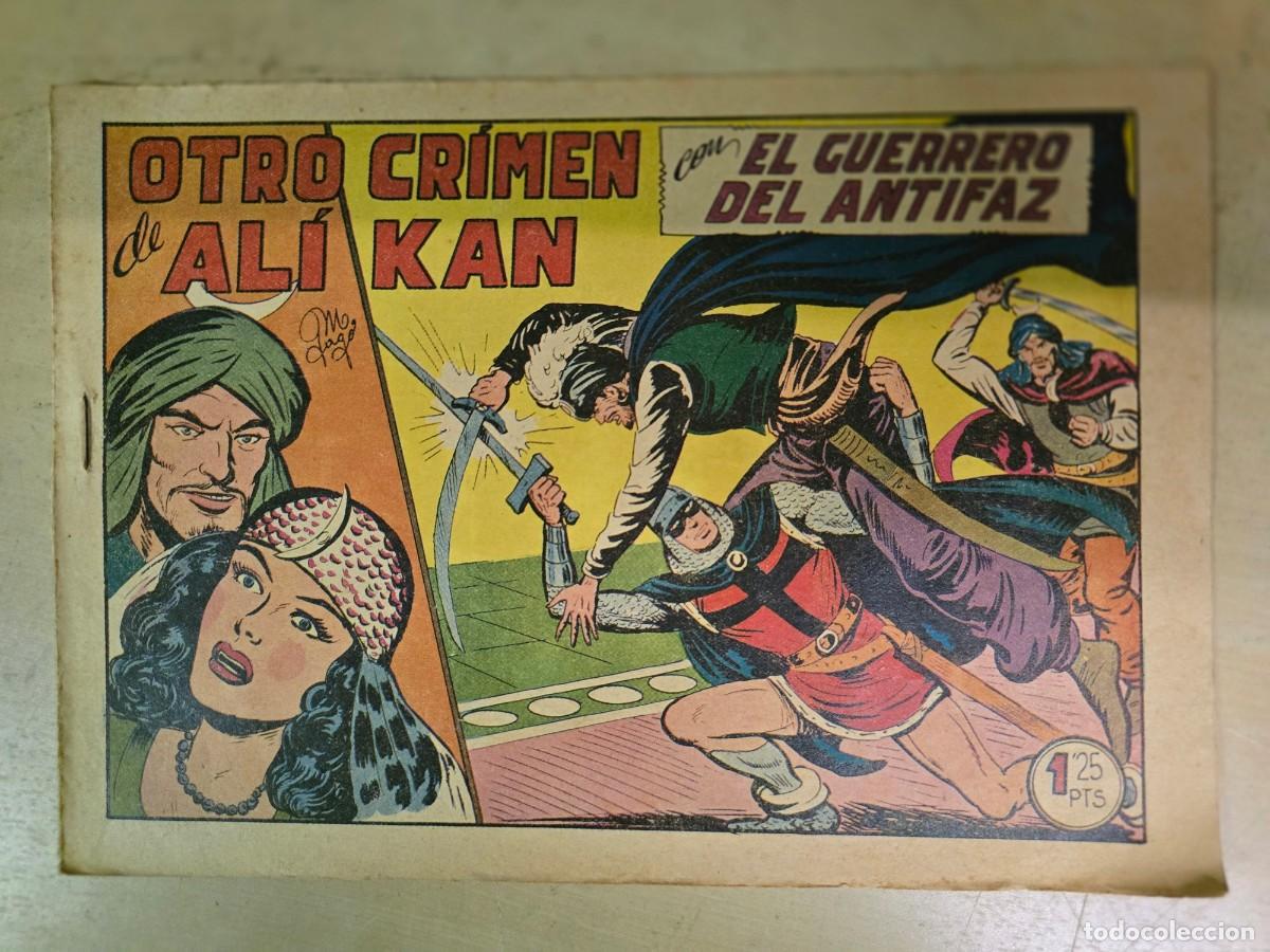 Tebeos: El Guerrero del Antifaz 203.Otro Crimen de Ali Kan.Valenciana
