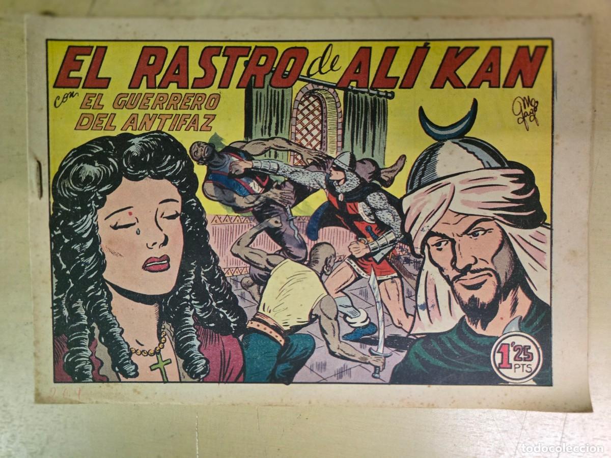 Tebeos: El Guerrero del Antifaz 209.El Rastro de Ali Kan.Valenciana