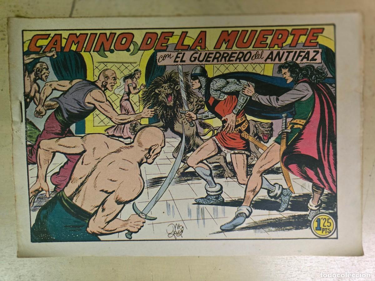 Tebeos: El Guerrero del Antifaz 213.Camino de la Muerte.Valenciana