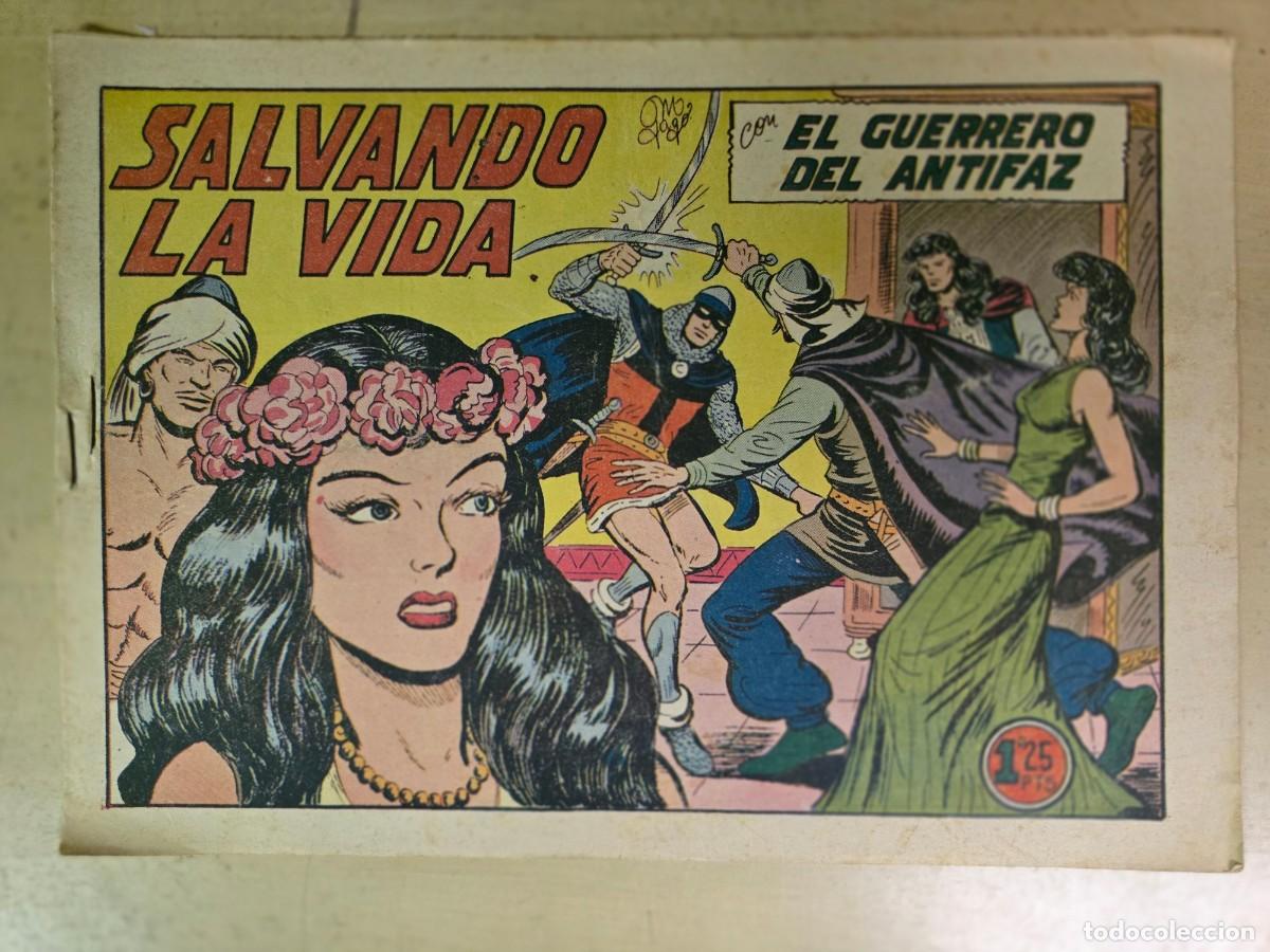 Tebeos: El Guerrero del Antifaz 214.Salvando la Vida.Valenciana