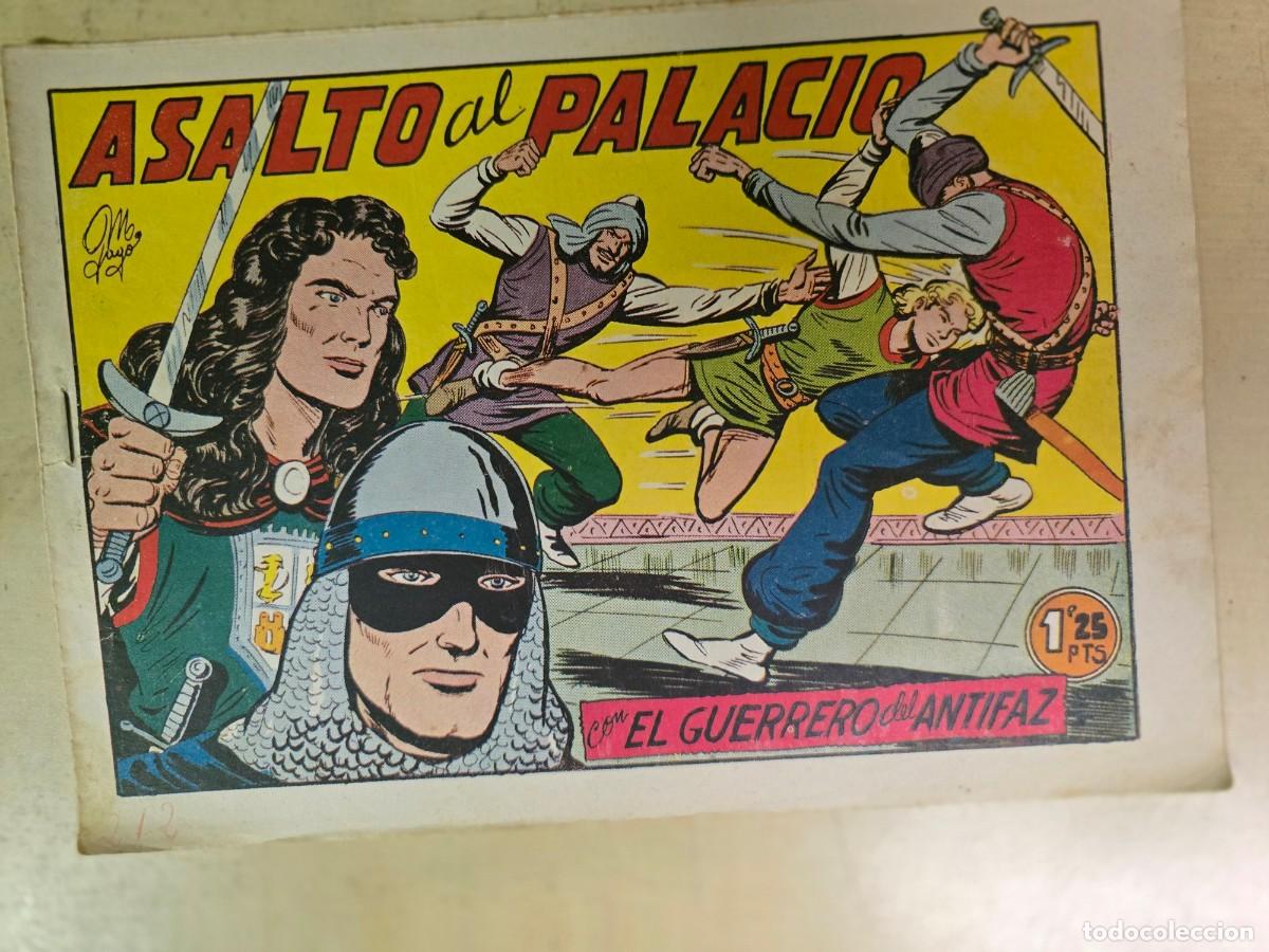 Tebeos: El Guerrero del Antifaz 212.Asalto al Palacio.Valenciana