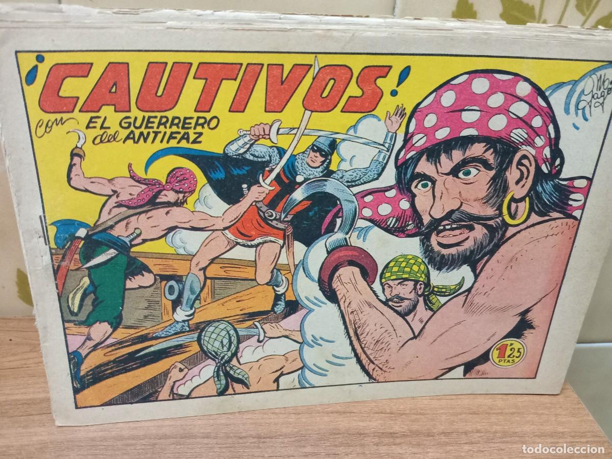 Tebeos: EL GUERRERO DEL ANTIFAZ - N&ordm; 180 - ORIGINAL - EDITORIAL VALENCIANA