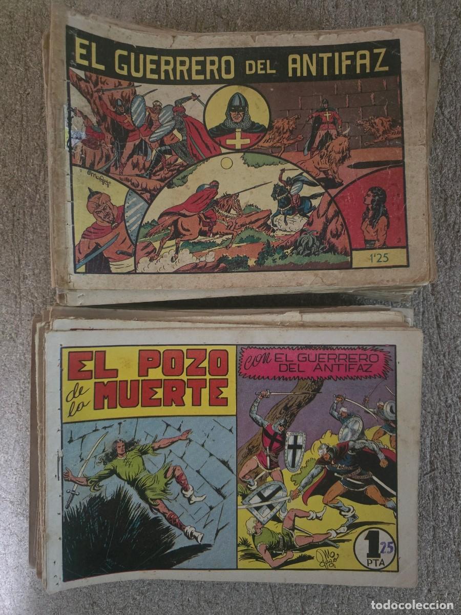 Tebeos: El Guerrero del Antifaz.Lote 104 Tebeos.del 1 al 105.Original Epoca.Valenciana