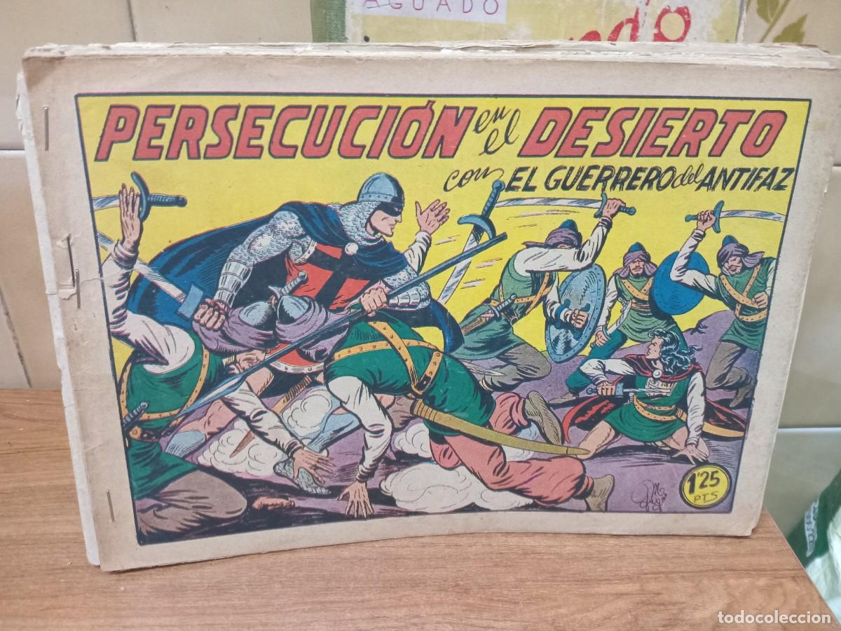 Tebeos: EL GUERRERO DEL ANTIFAZ - N&ordm; 201 - ORIGINAL - EDITORIAL VALENCIANA