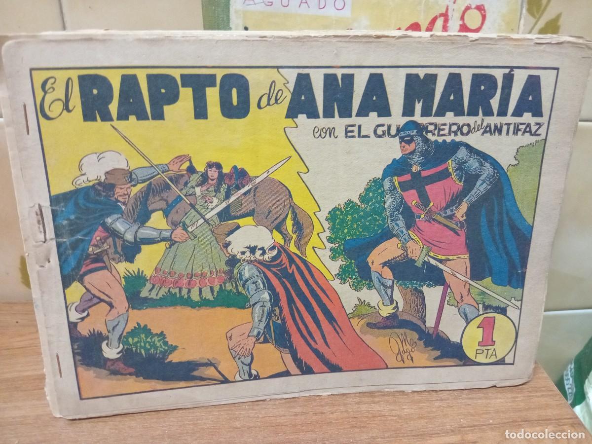 Tebeos: EL GUERRERO DEL ANTIFAZ - N&ordm; 38 - ORIGINAL - EDITORIAL VALENCIANA