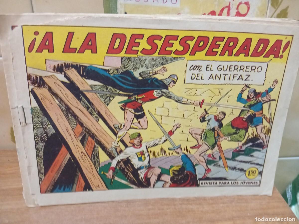 Tebeos: EL GUERRERO DEL ANTIFAZ - N&ordm; 376 - ORIGINAL - EDITORIAL VALENCIANA