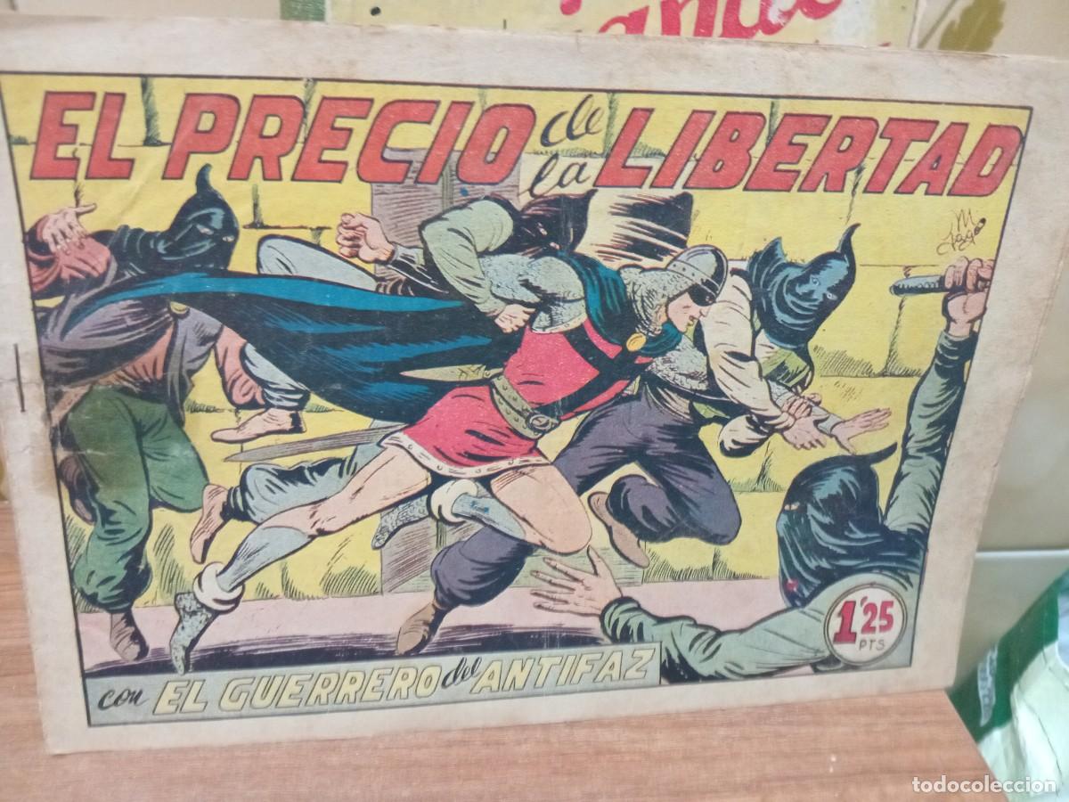 Tebeos: EL GUERRERO DEL ANTIFAZ - N&ordm; 196 - ORIGINAL - EDITORIAL VALENCIANA