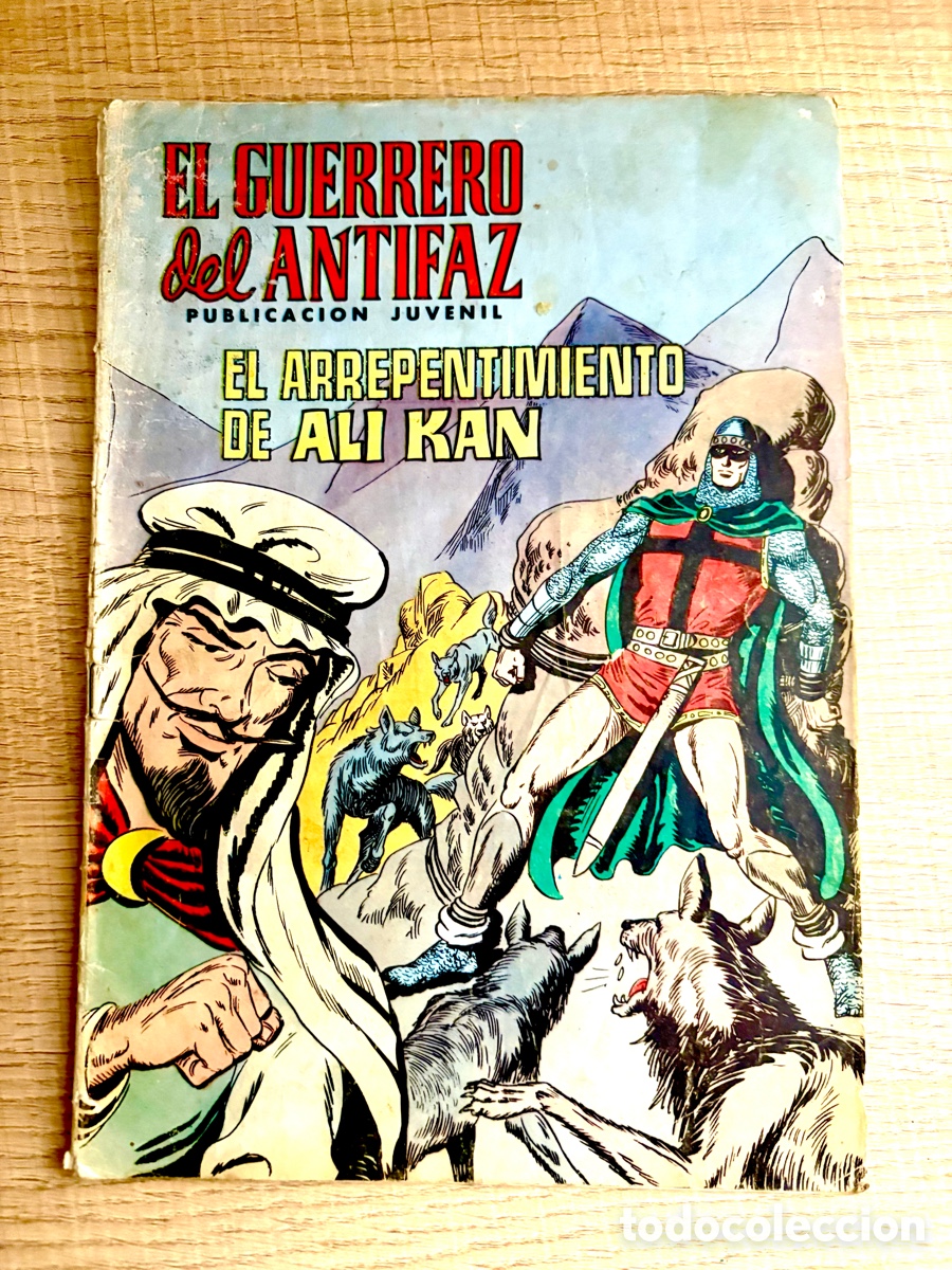 Tebeos: El Guerrero del Antifaz: El arrepentimiento de Al&iacute; Kan (N&uacute;mero 143).