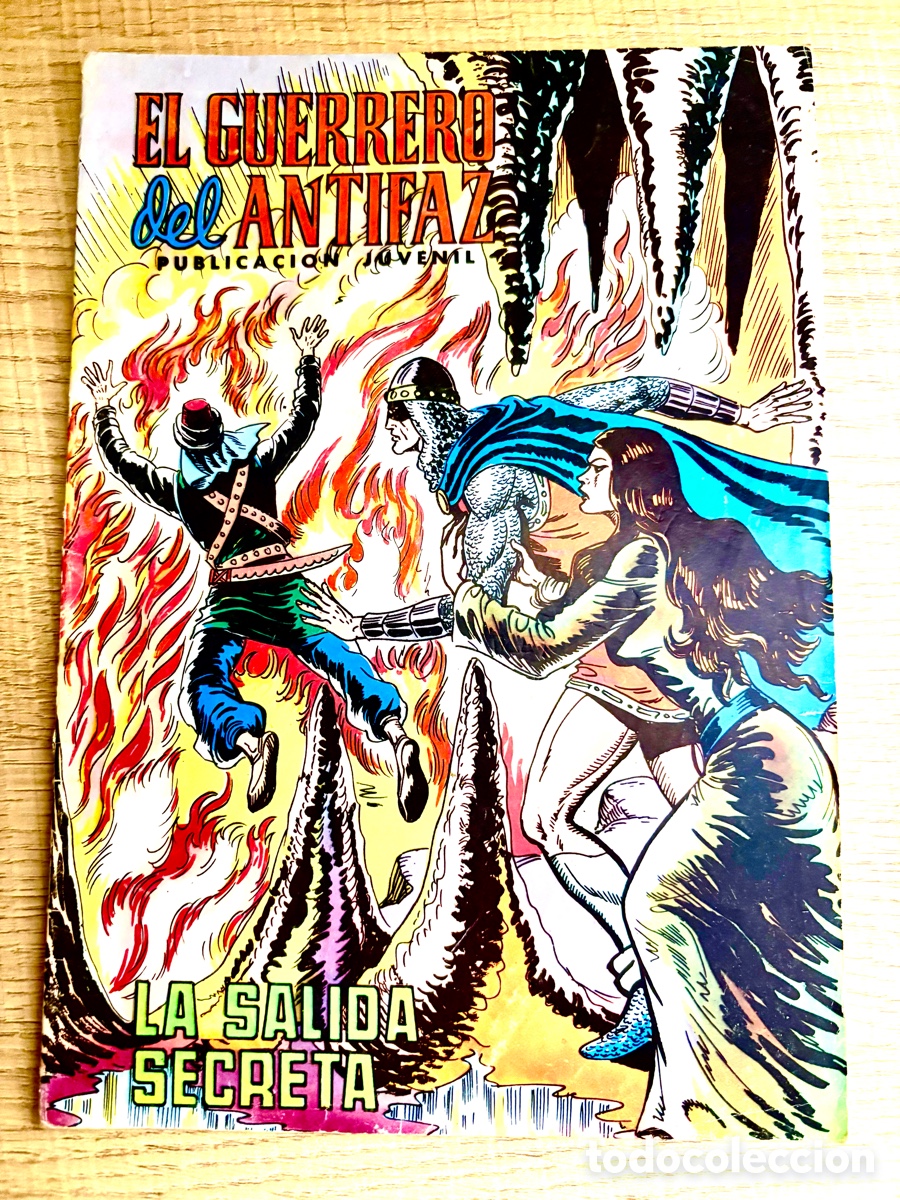Tebeos: Tebeo El Guerrero del Antifaz - La Salida Secreta - N&ordm; 188 (Editorial Valenciana, 1976)