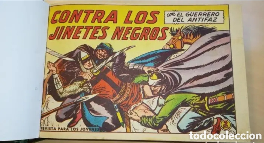 Tebeos: 259 tebeos EL GUERRERO DEL ANTIFAZ - Foto 2
