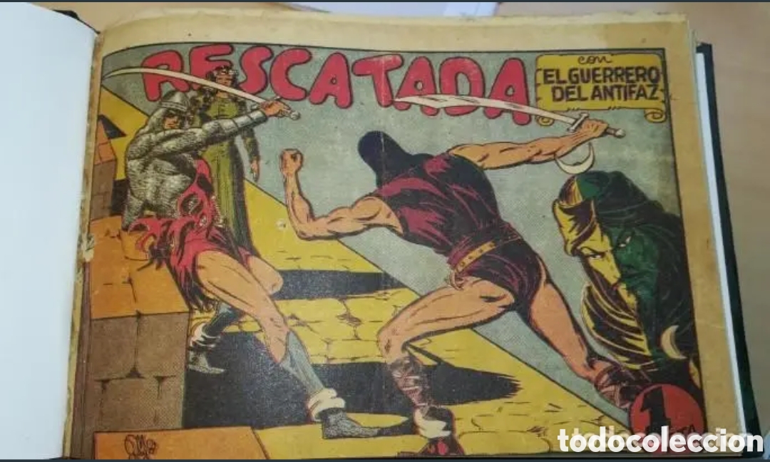 Tebeos: 259 tebeos EL GUERRERO DEL ANTIFAZ - Foto 6