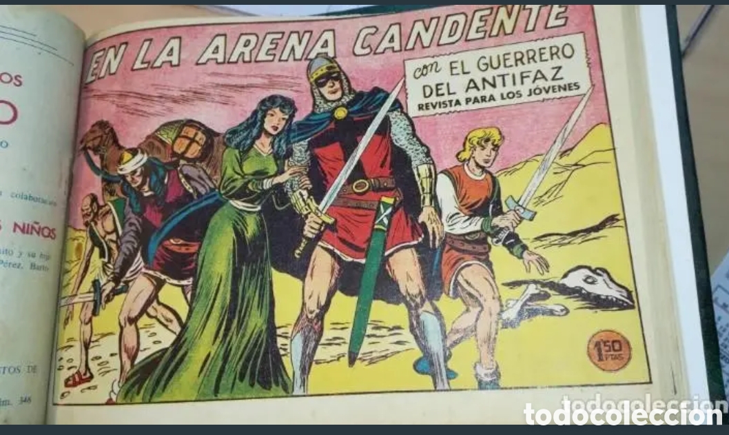 Tebeos: 259 tebeos EL GUERRERO DEL ANTIFAZ