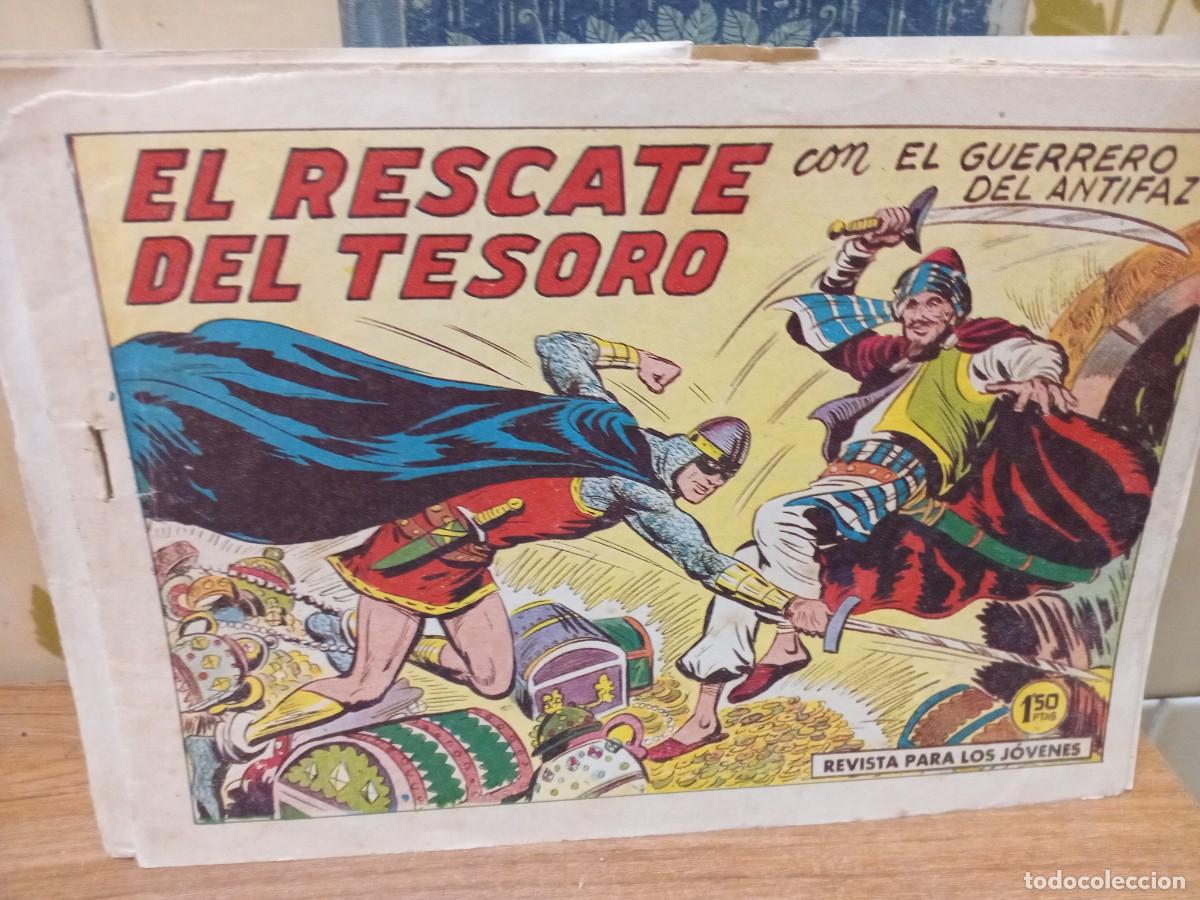 Tebeos: EL GUERRERO DEL ANTIFAZ - N&ordm; 382 - ORIGINAL - EDITORIAL VALENCIANA