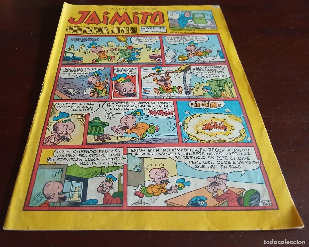 Tebeos: JAIMITO - N&ordm; 1076 - PUBLICACION JUVENIL - EDITORIAL VALENCIANA
