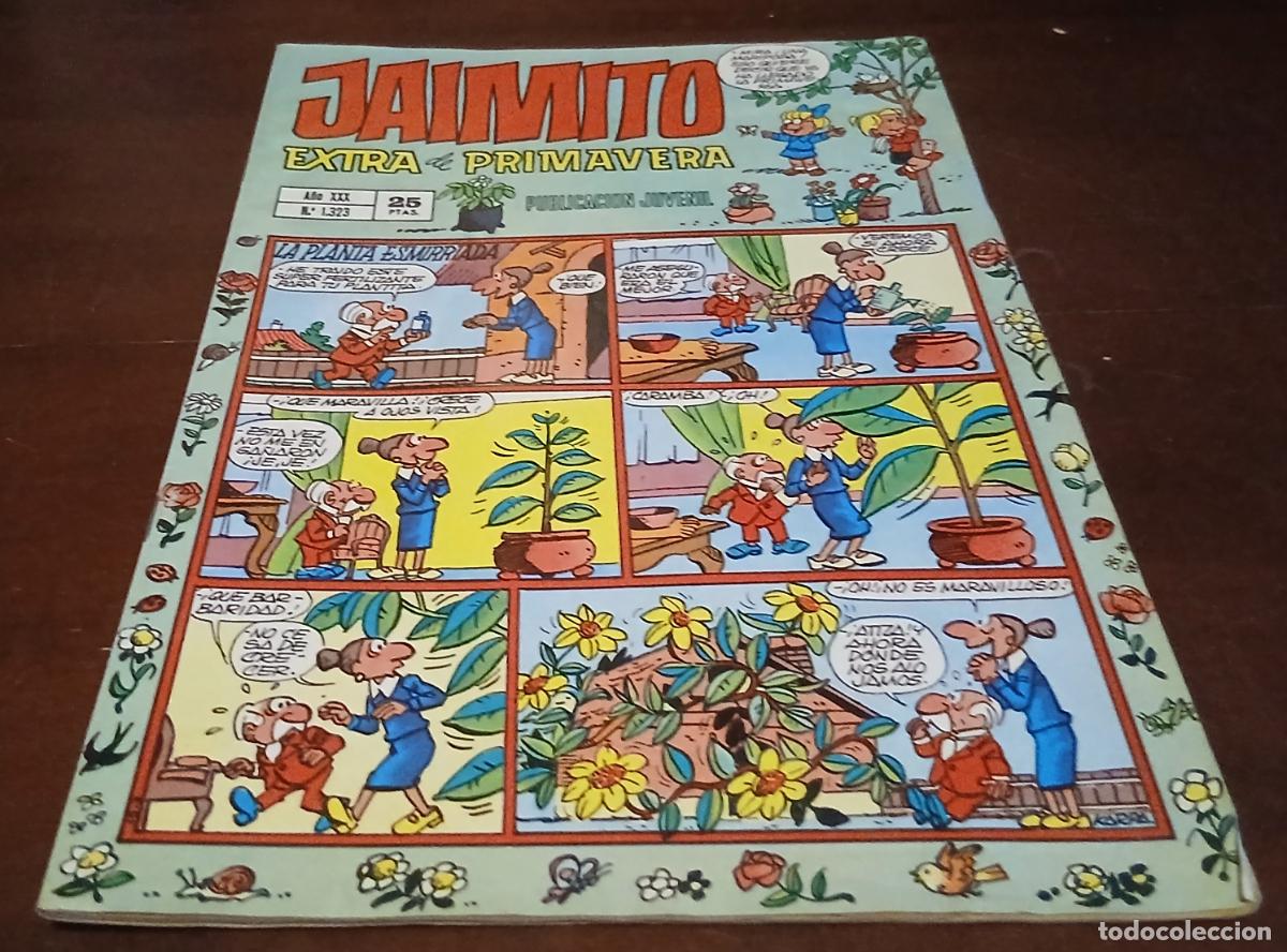 Tebeos: JAIMITO - N&ordm; 1323 - EXTRA DE PRIMAVERA - PUBLICACION JUVENIL - EDITORIAL VALENCIANA